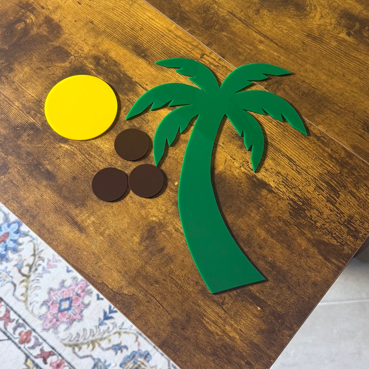 Palm tree silhouette