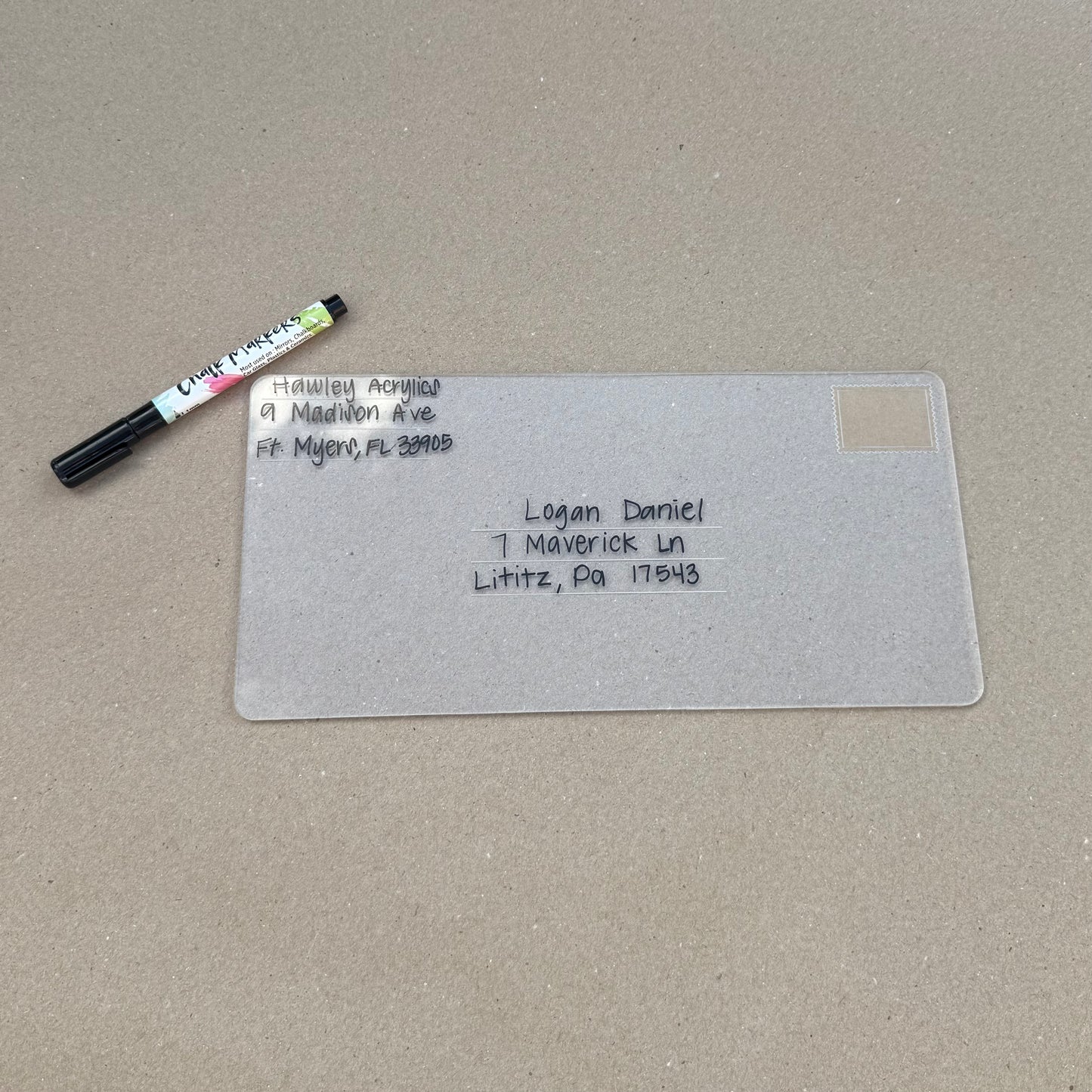 Envelope Board