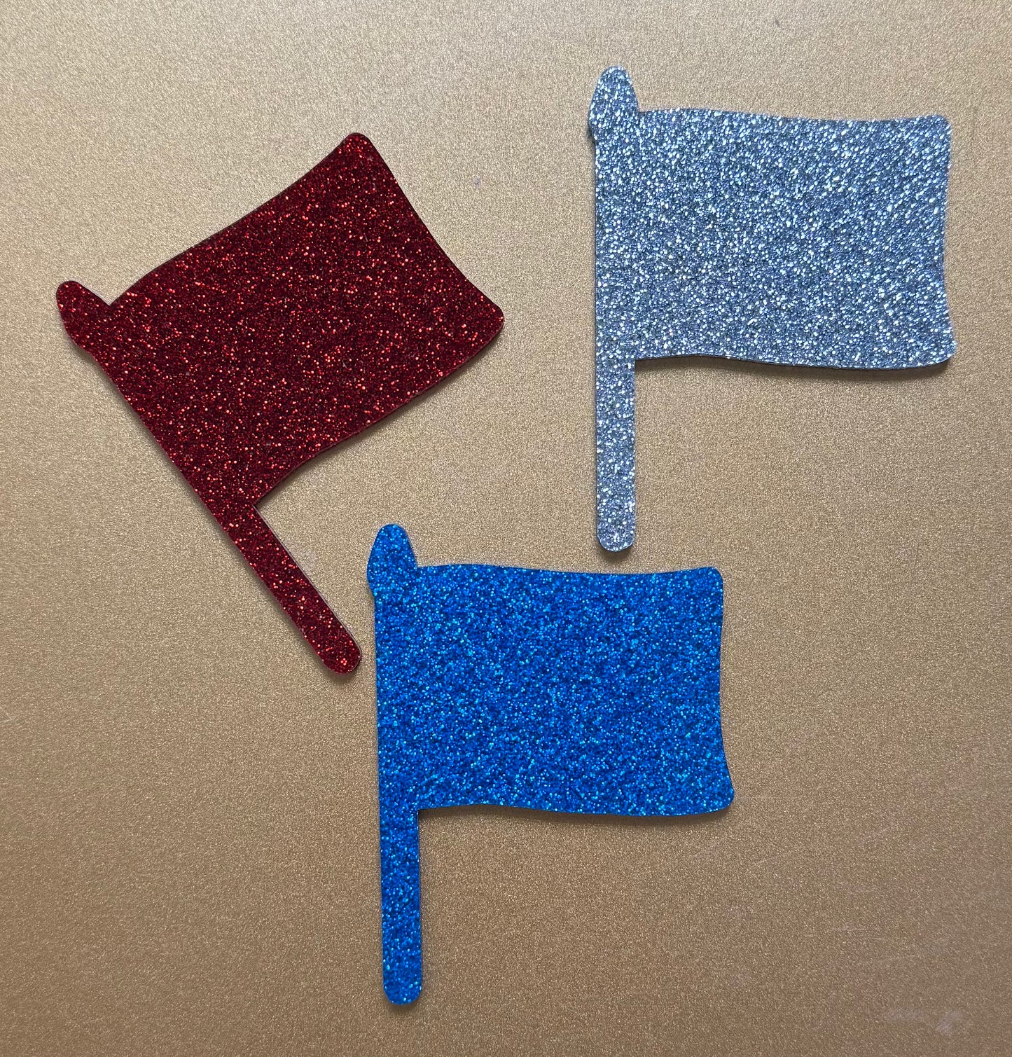 Glitter Flags