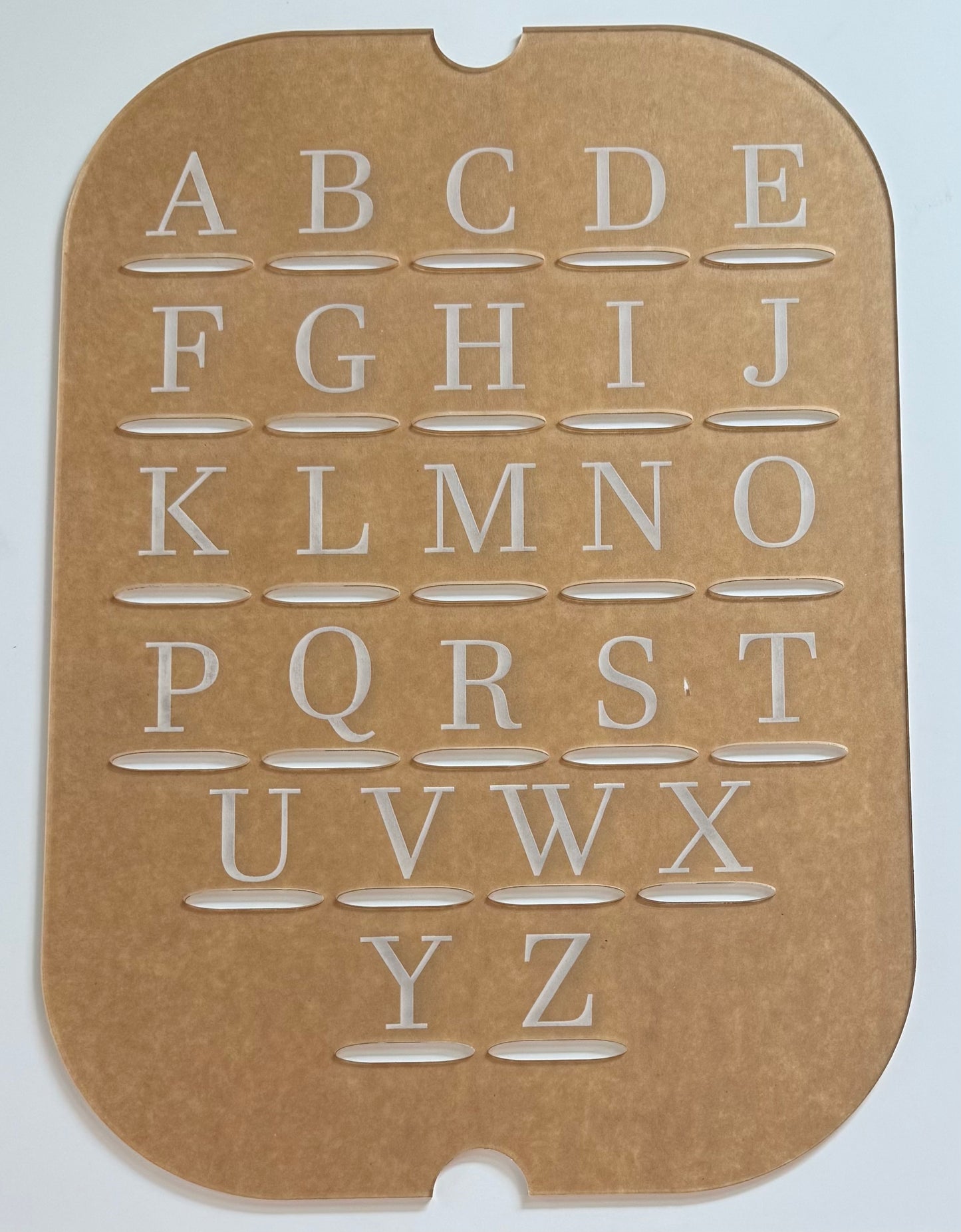 Large Letter Board Flisat Insert