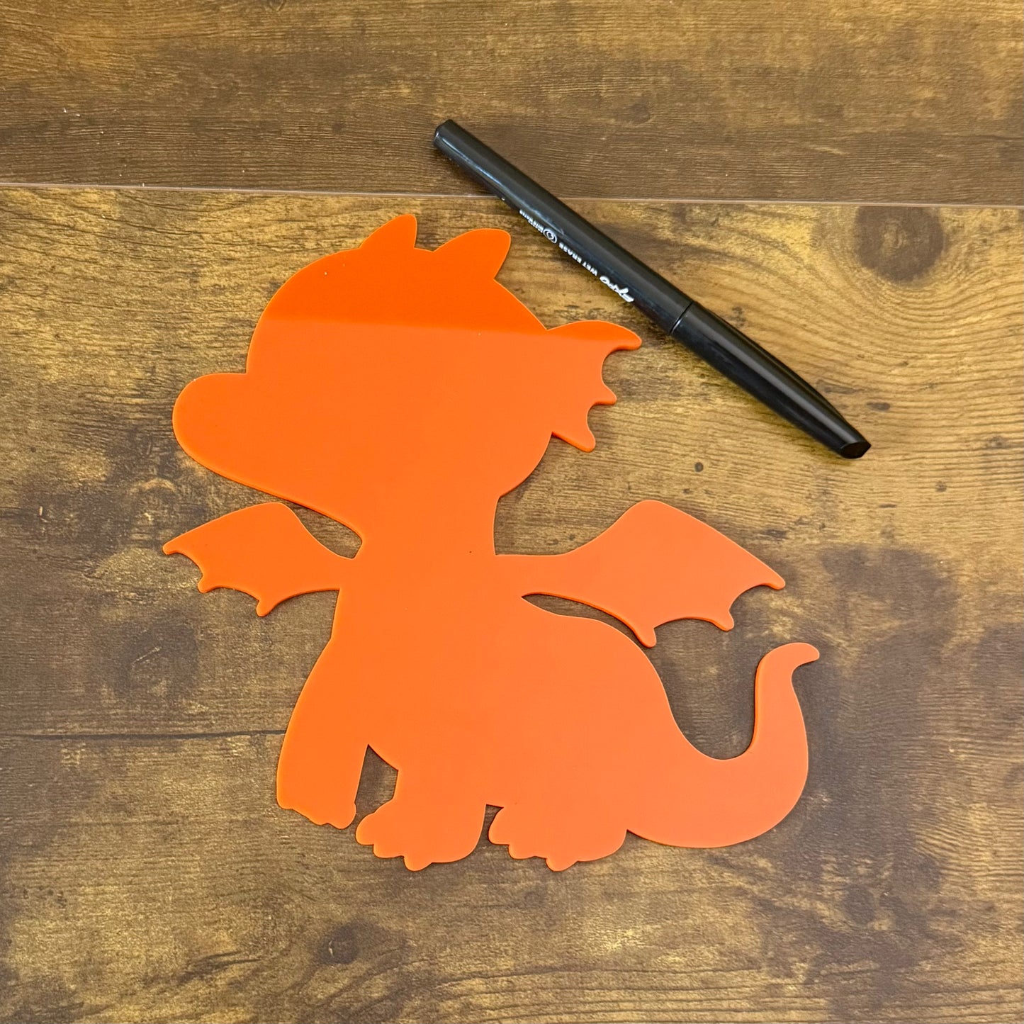 Large Dragon Silhouette