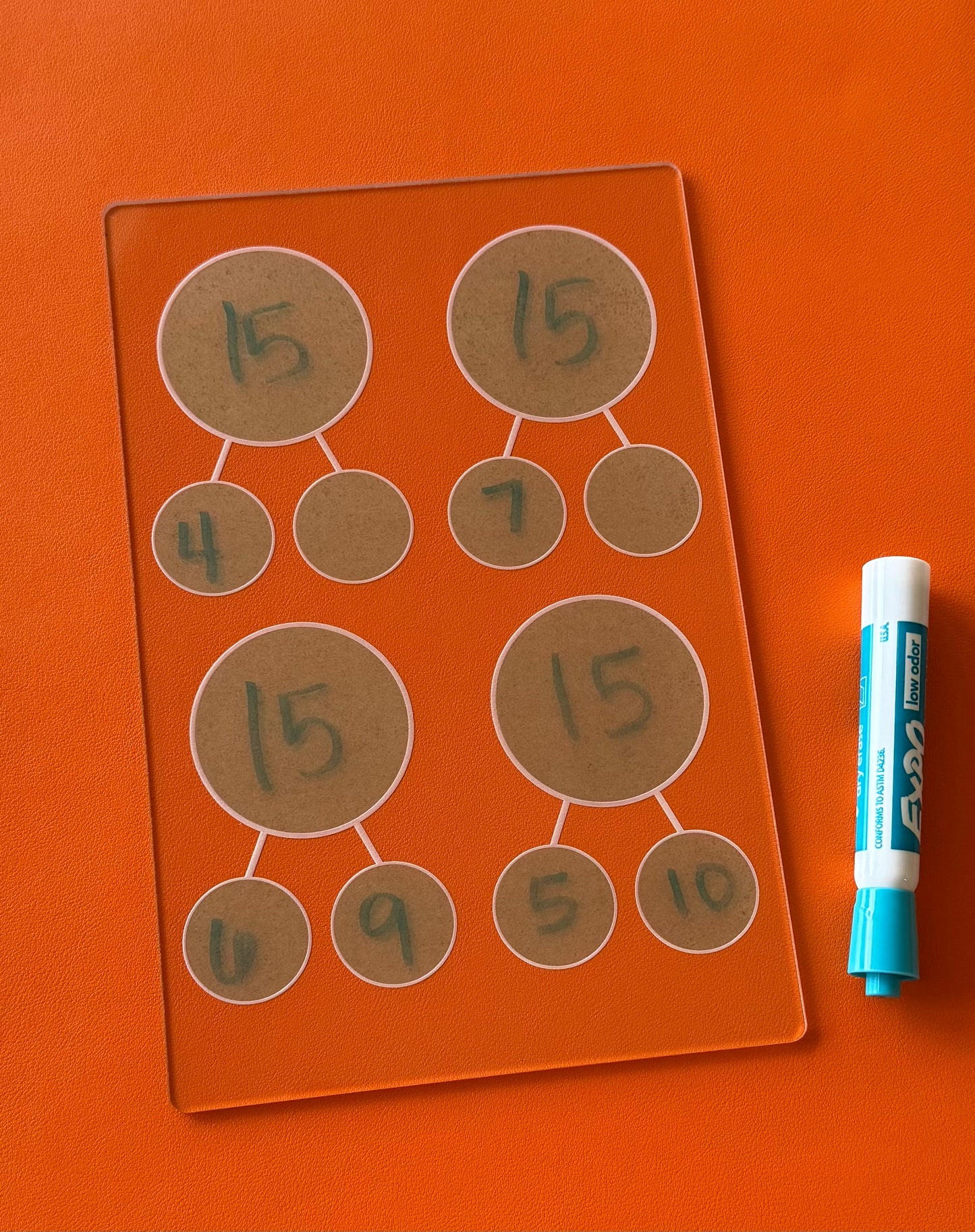 Four Number Bonds Board
