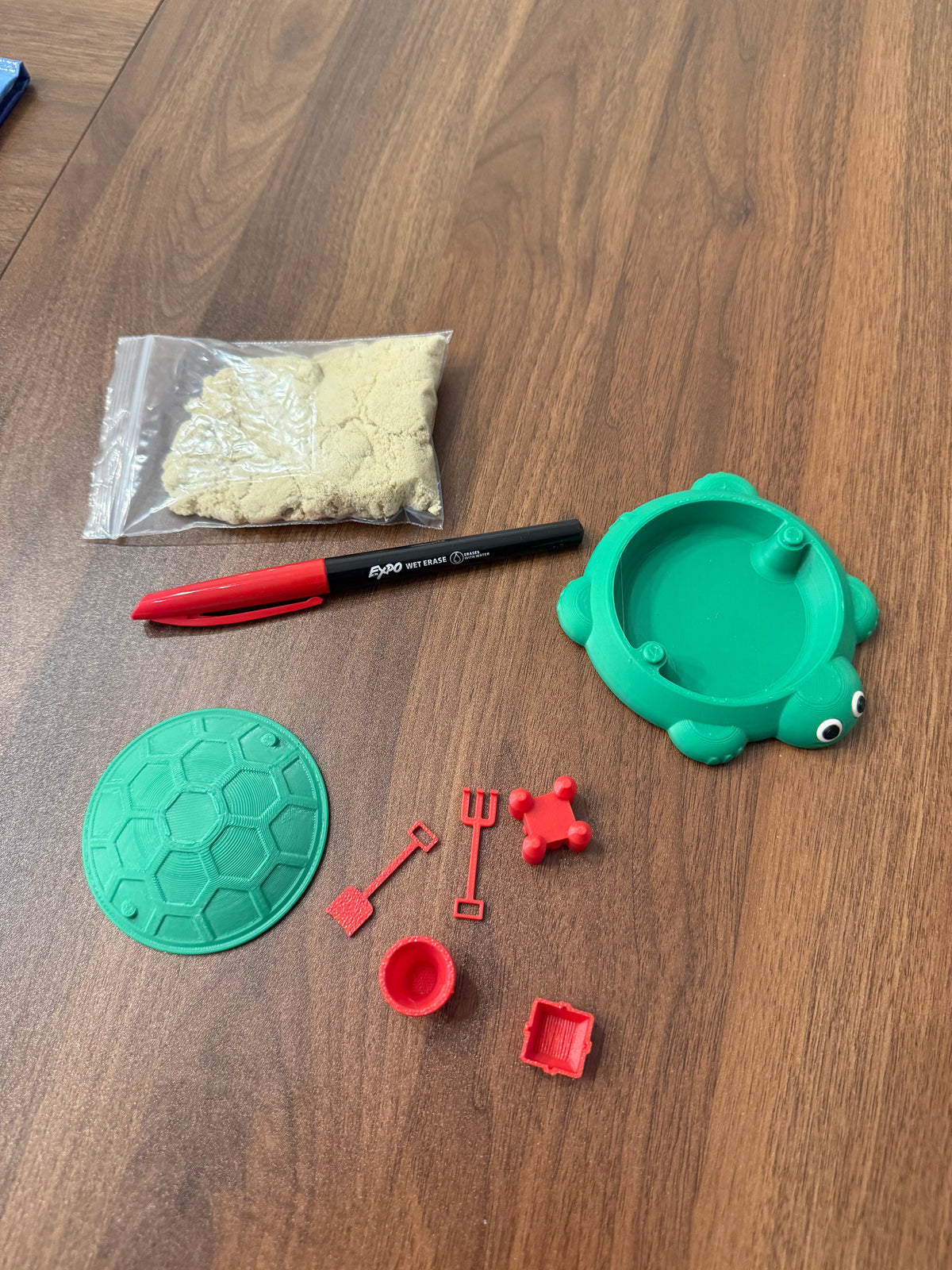 Mini Turtle Sandbox Sensory Play Set