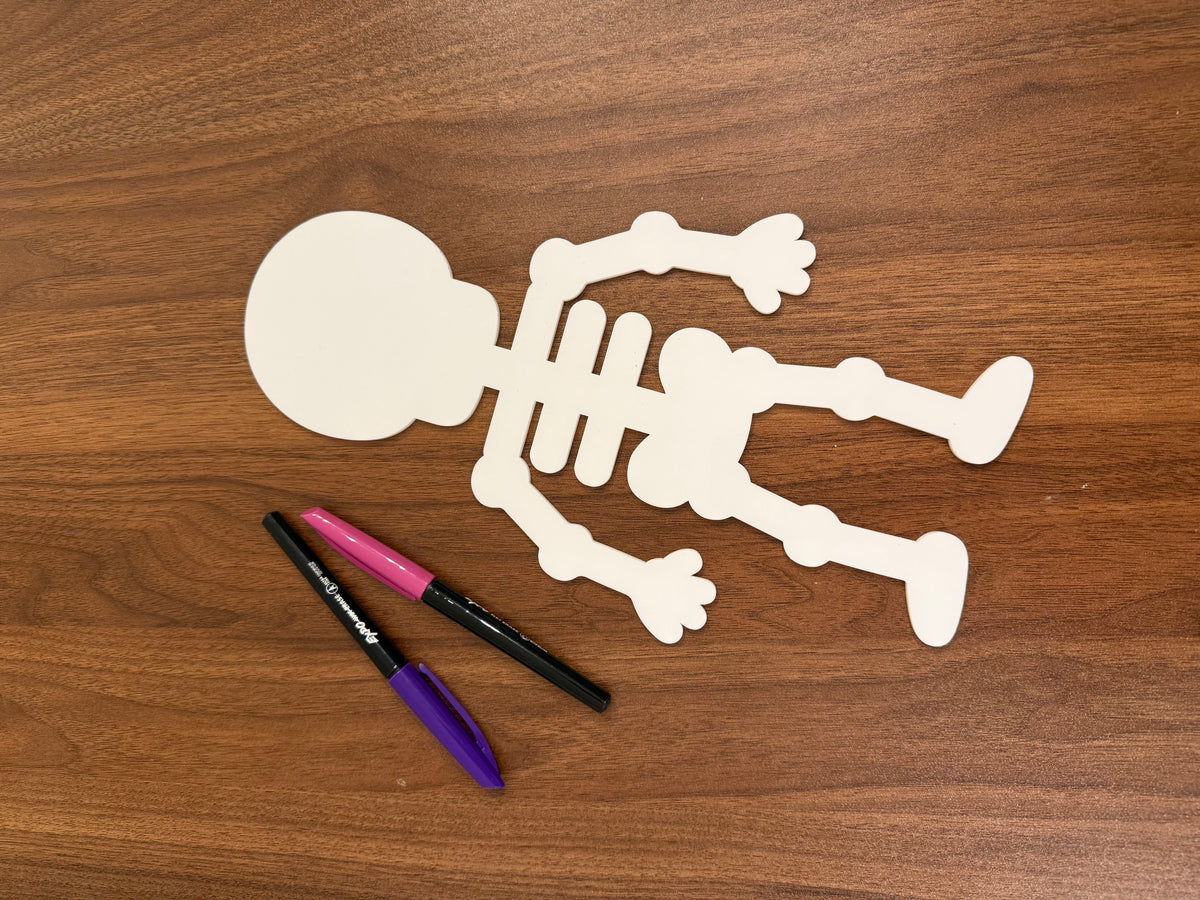 Skeleton Acrylic Writing Board