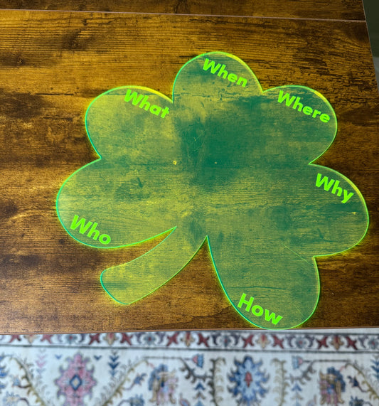 Shamrock Question Board