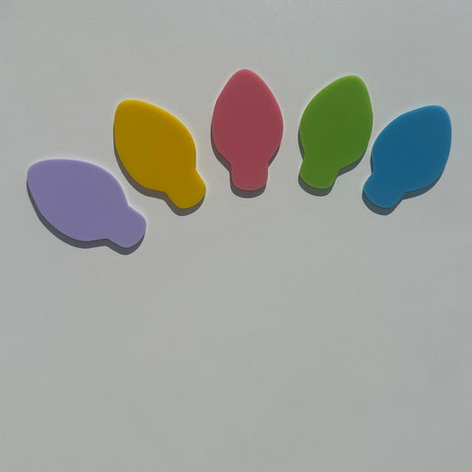 Multi-Colored Christmas Lightbulb Pack