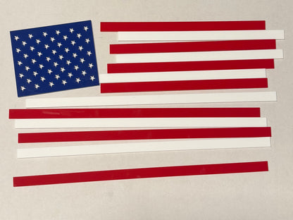 Acrylic American Flag Puzzle