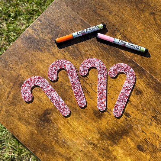 Sparkle Candy Canes