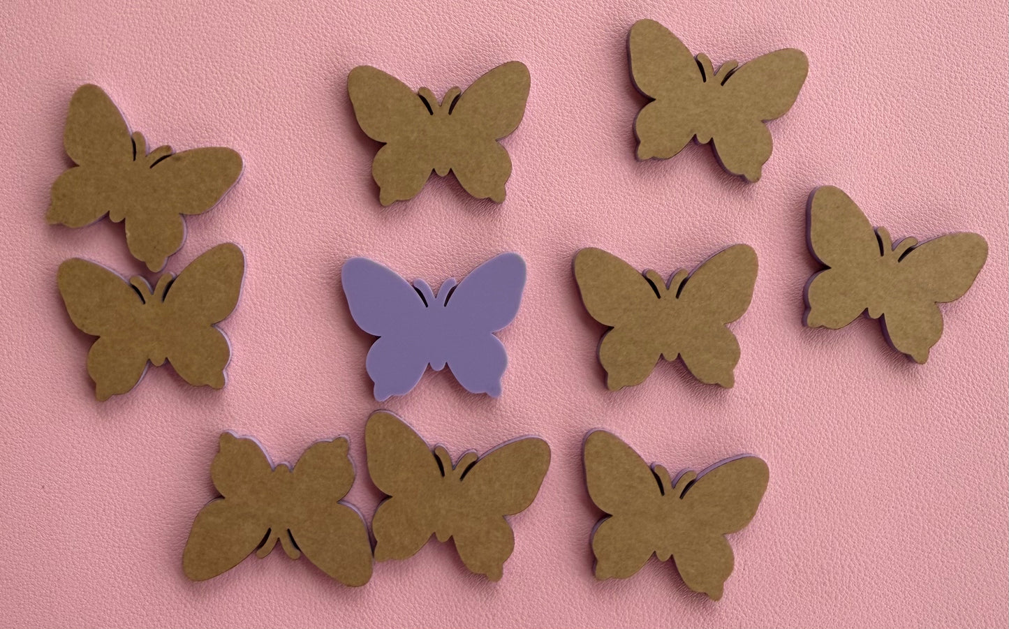 Light Purple Butterfly Counters