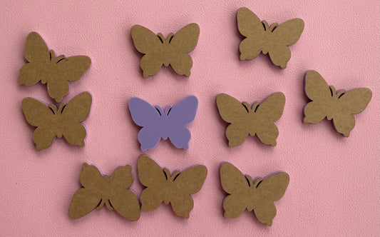 Light Purple Butterfly Counters