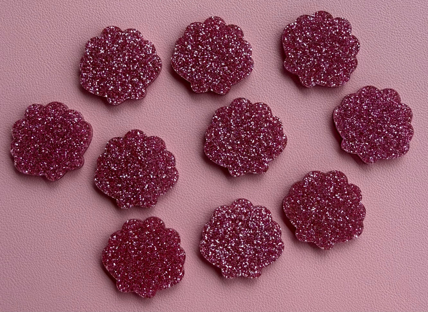 Glitter Shell Counters