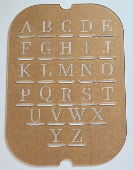 Large Letter Board Flisat Insert