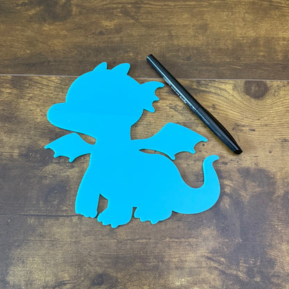 Large Dragon Silhouette