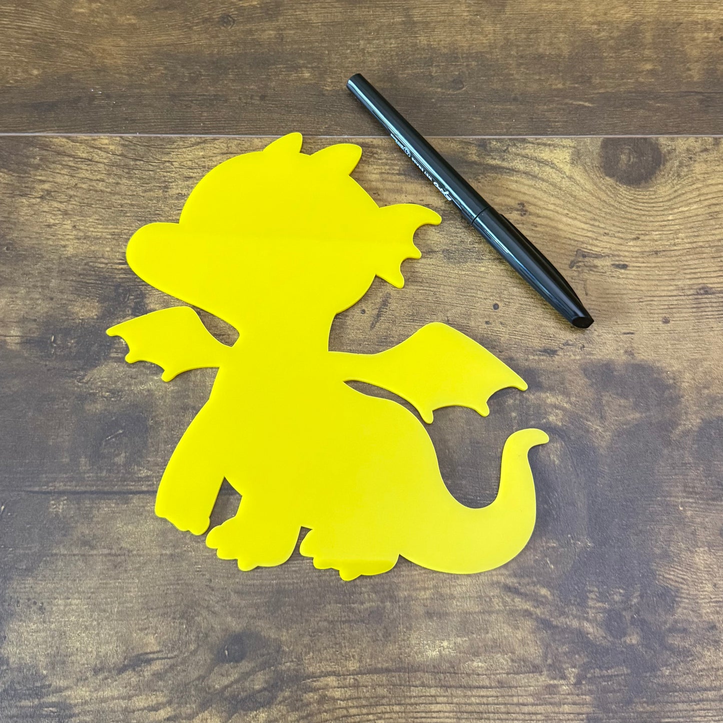 Large Dragon Silhouette