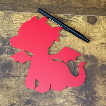 Large Dragon Silhouette