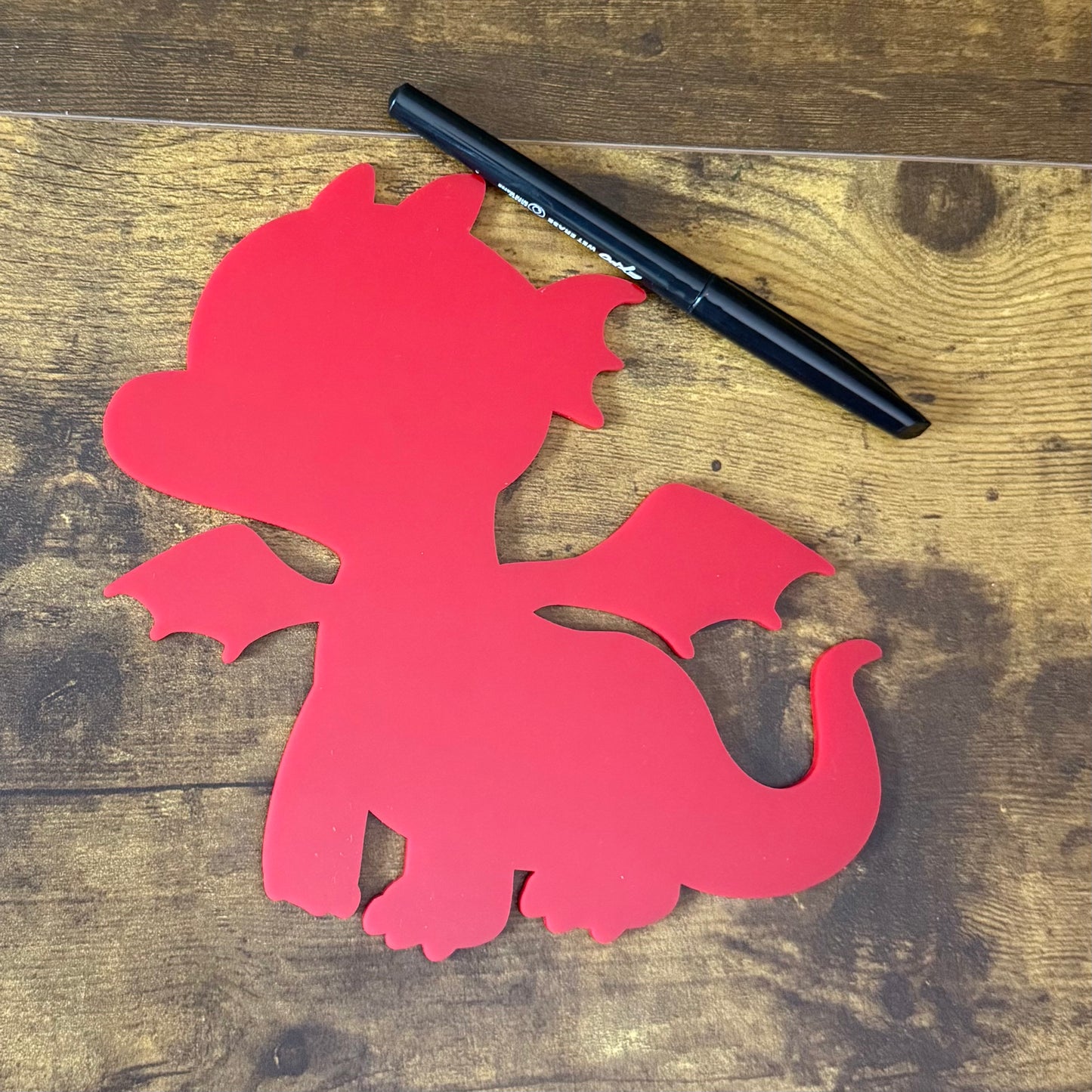 Large Dragon Silhouette