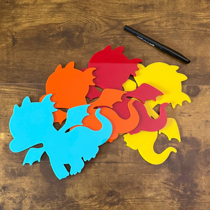 Large Dragon Silhouette