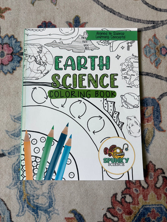 Earth Science Coloring Book