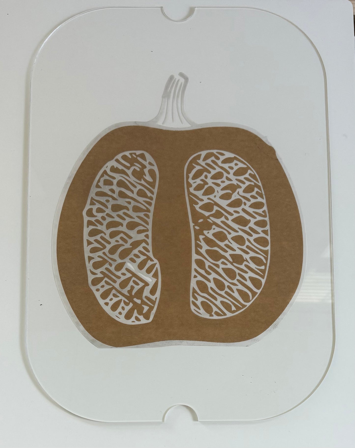 Pumpkin Flisat Insert