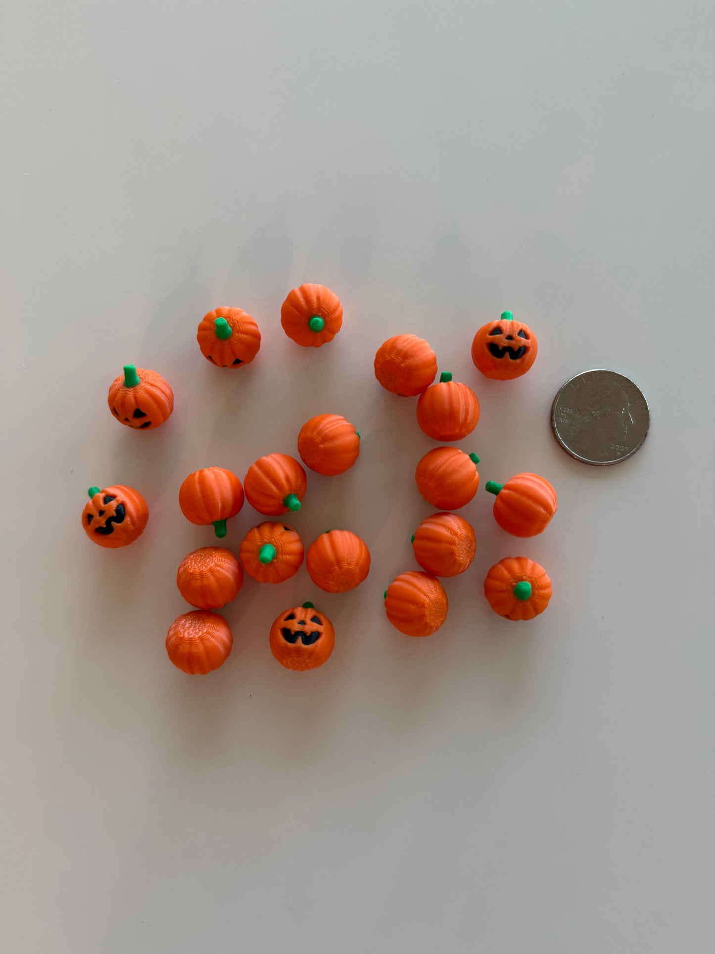 3D Pumpkin Counters