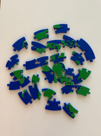 3D Earth Puzzle