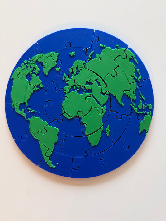 3D Earth Puzzle