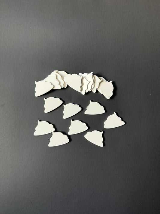 Whipped Cream Counters Set of 20