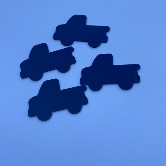 Blue Truck Acrylic Writing Board Set (4-Piece)