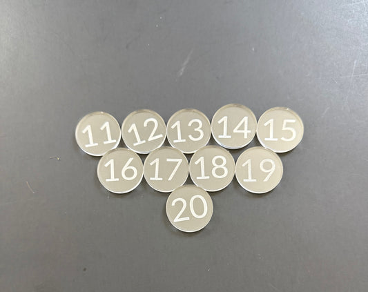 11-20 Number Counters